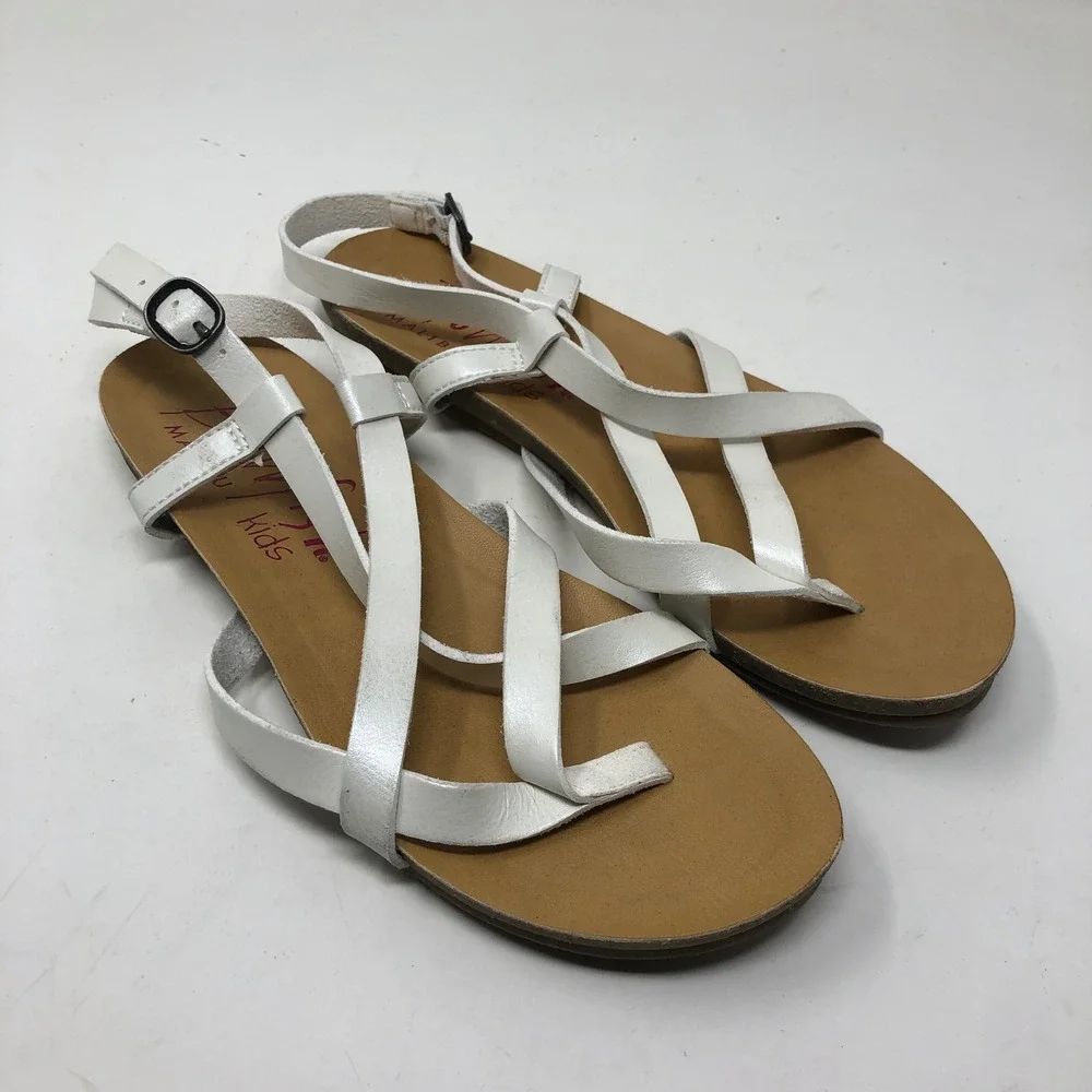 Blowfish Havaianas Sandals Bundle Girls Size 2 31/32 Kids Pink Teal White 7 Pair